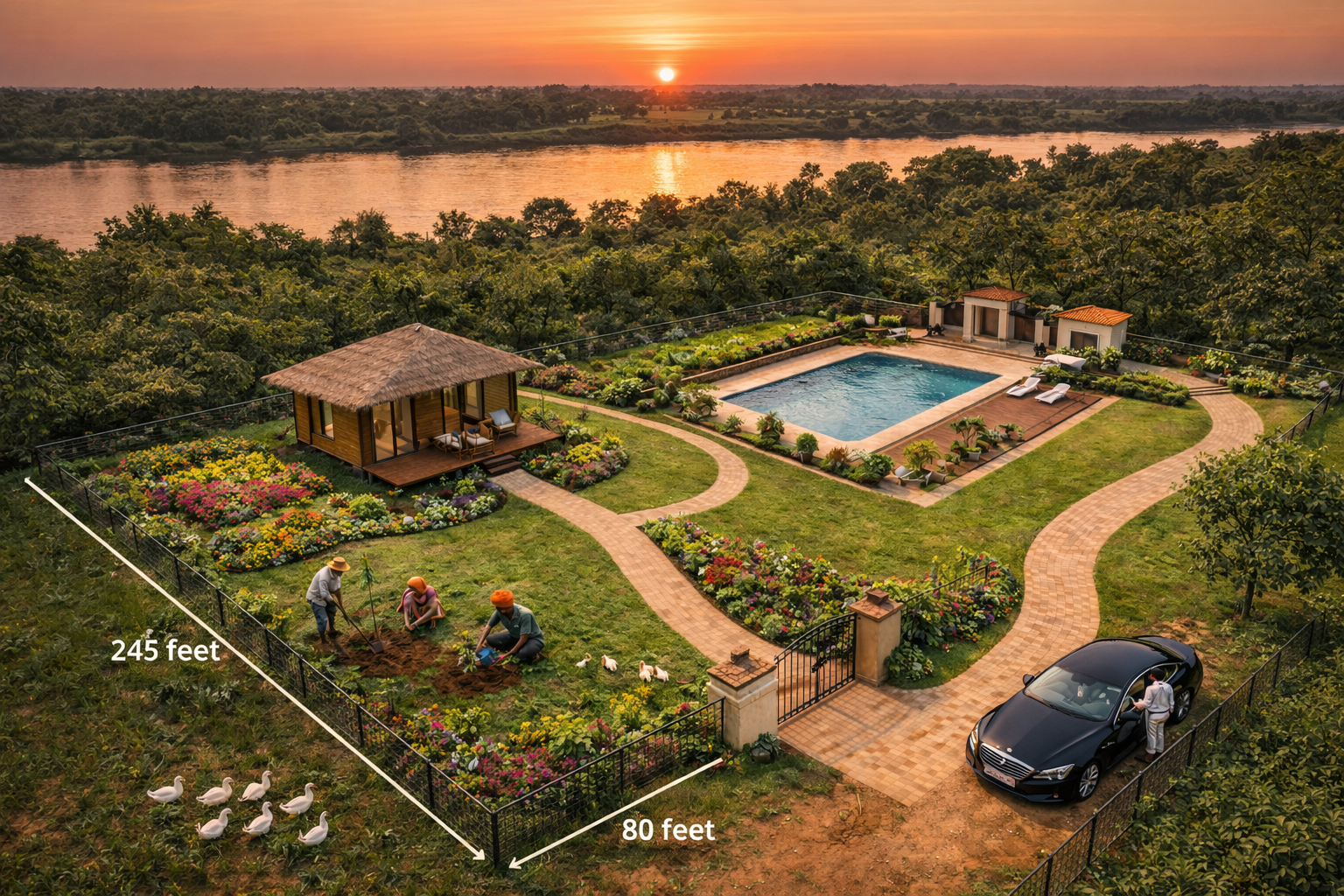 Farmhouse Landscaping